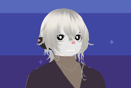 Torix An athropomorphic opossum with long, somewhat messy hair and a long braid on the side. HE is wearing a turtleneck and peacoat.